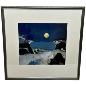 Moonlight Seaside Night Beach By James Downie Robertson RSA