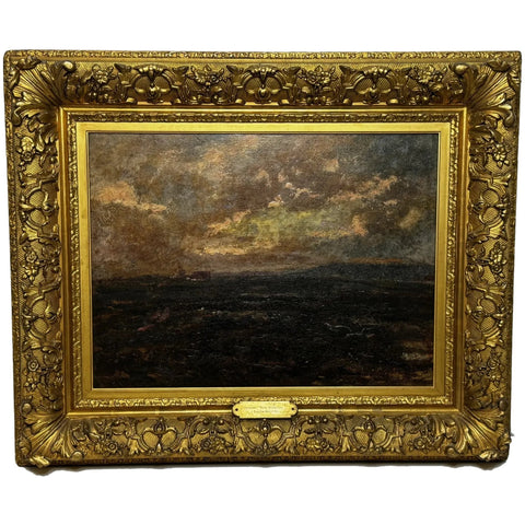 19th Century Oil Painting Yorkshire Moor High Eldwick by John William Buxton Knight - Cheshire Antiques Consultant Ltd