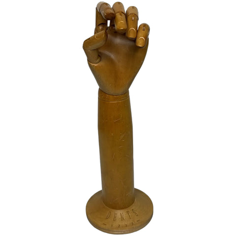 DENTS of Worcester Articulated Glove Display Hand Rare Advertising Counter Model