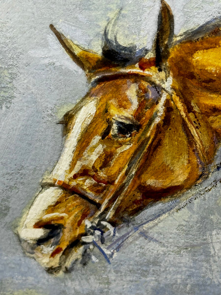 Equestrian Masterpiece Pat Smythe & Finality Showjumper of the Year, Horse of the Year Show, Harringay 1949