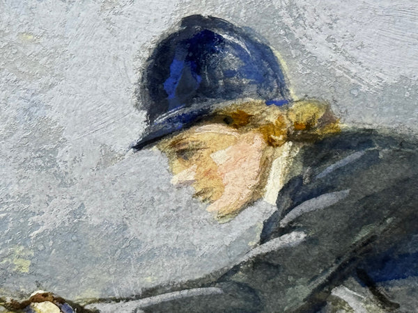 Equestrian Masterpiece Pat Smythe & Finality Showjumper of the Year, Horse of the Year Show, Harringay 1949