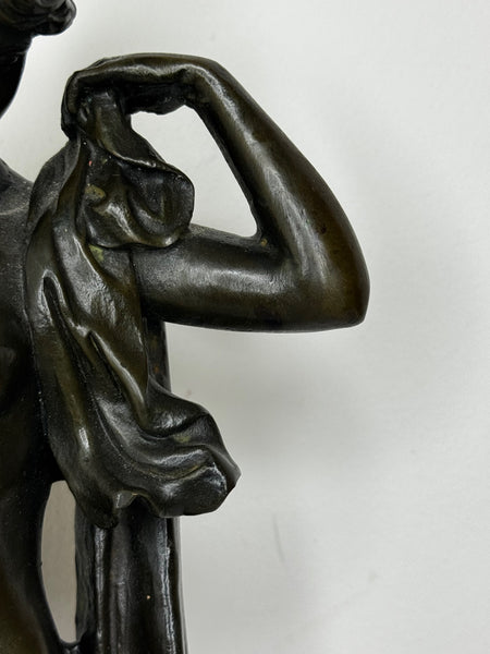 La Source After Auguste Moreau  c1900 French Art Nouveau Bronze Celebrating Feminine Harmony