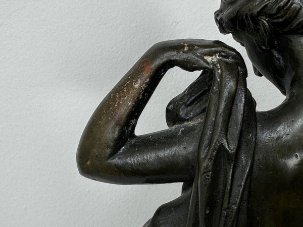 La Source After Auguste Moreau  c1900 French Art Nouveau Bronze Celebrating Feminine Harmony