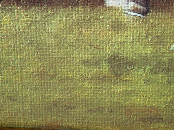 Peter Deighan Sporting Oil Painting Burrough Hill Lad  & Brown Chamberlin Cheltenham Gold Cup 1984 Signed Both Jockeys