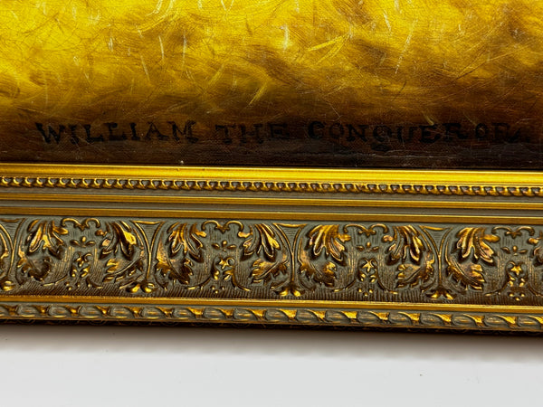 c1840 Victorian Horse Oil Portrait  William The Conqueror In Stable by Samuel Spode