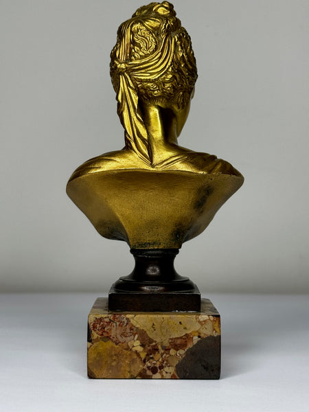Belle Époque Bronze Bust of Marie Antoinette –Parisian Workshop c.1880