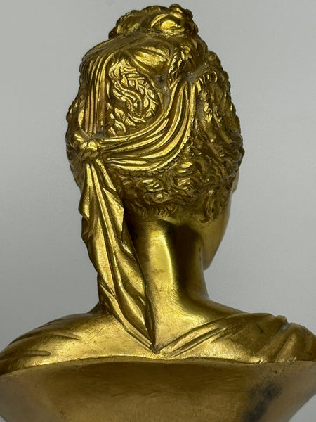 Belle Époque Bronze Bust of Marie Antoinette –Parisian Workshop c.1880