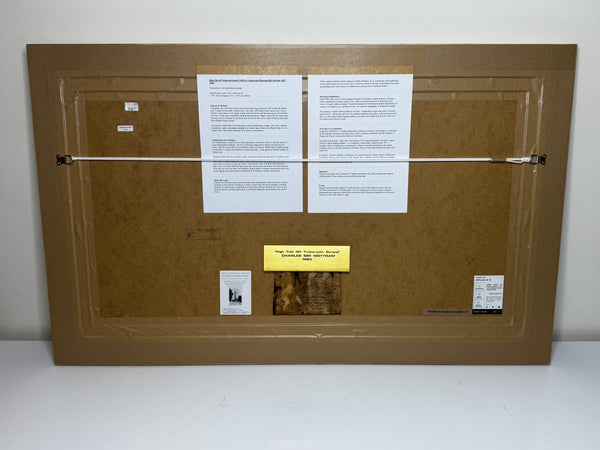 Marine Painting High Tide off Trebarwith Strand Dramatic Cornish Shipwreck Signed by Charles Sim Mottram RBA c1894