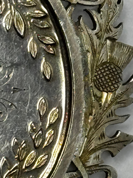 Scottish Agricultural Prize Medal – Ayrshire Herd Book Society Cow & Bull Calf Solid Silver c.1890s