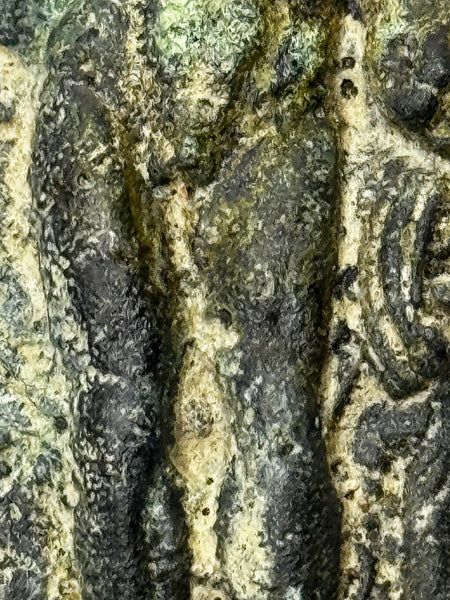 Classical Mythology Roman Bronze Plaque Mount Hercules