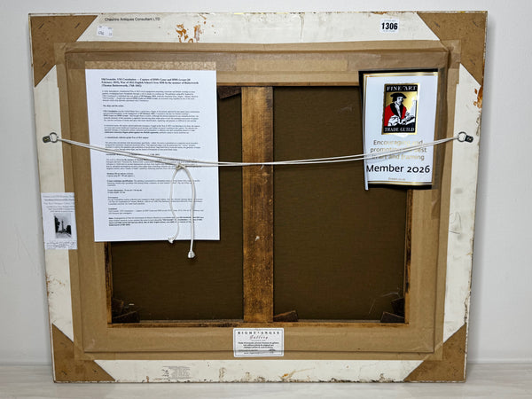 USS Constitution Captures HMS Cyane & HMS Levant, War of 1812 — in the manner of Thomas Buttersworth