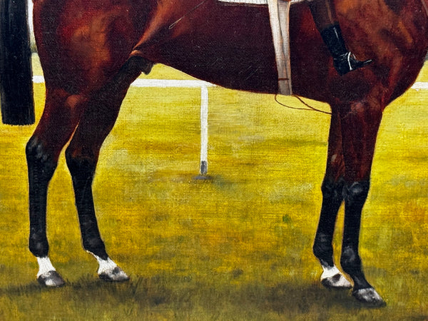 Victorian Winner’s Oil Portrait: Master Walter — Governor’s Cup, Colombo Colonial Races c1894 Owner Horace Deane-Drummond