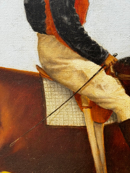 Victorian Winner’s Oil Portrait: Master Walter — Governor’s Cup, Colombo Colonial Races c1894 Owner Horace Deane-Drummond