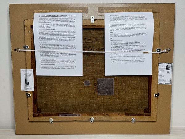 Victorian Winner’s Oil Portrait: Master Walter — Governor’s Cup, Colombo Colonial Races c1894 Owner Horace Deane-Drummond