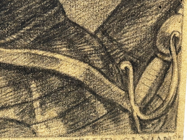 Nobility in Graphite — John VIII, Count of Nassau, in Ceremonial Armor After Van Dyck)