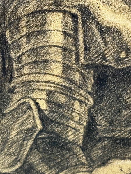 Nobility in Graphite — John VIII, Count of Nassau, in Ceremonial Armor After Van Dyck)