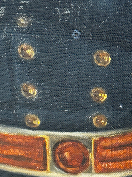 Oil Painting General Robert E. Lee Confederate Commander of The Army Of Northern Virginia