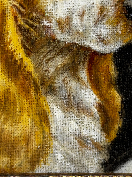 Loyal Companions in Oil — A Trio of Cocker Spaniels In the Manner of Maud Alice Earl