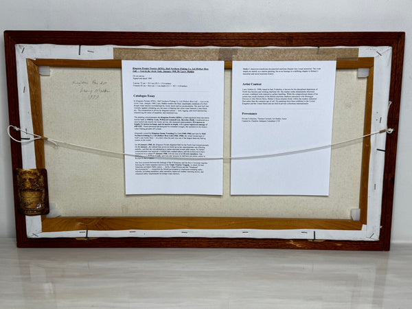 Marine Oil Painting Arctic Loss: Kingston Peridot (H591) — Hull Northern Fishing Co. Ltd