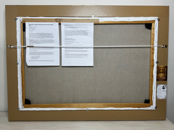 Lake Windermere Sovereignty — Fairline Squadron 50 Yacht in Motion By Edward Hersey (British, b. 1948)