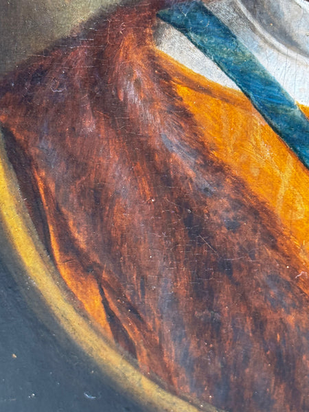 Oil Portrait of King Henry VIII Following the Holbein Prototype