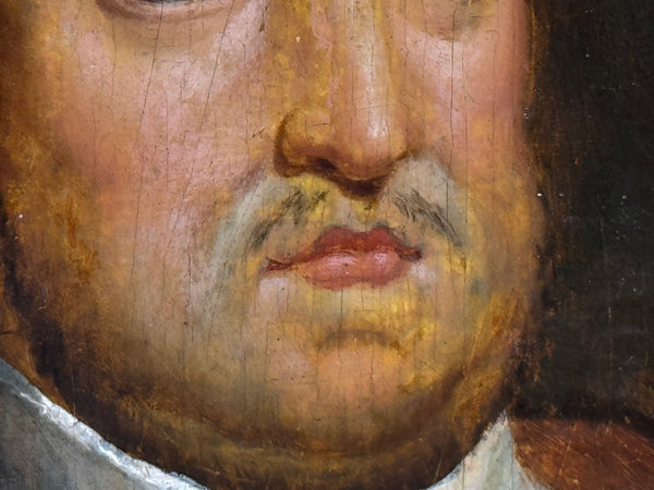 Oil Portrait of King Henry VIII Following the Holbein Prototype