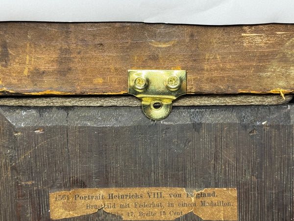 Oil Portrait of King Henry VIII Following the Holbein Prototype