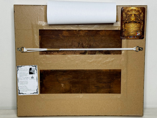 Oil Painting of Persimmon with Jockey Jack Watts – Royal Racehorse Owned by King Edward VII – At Newmarket c1898