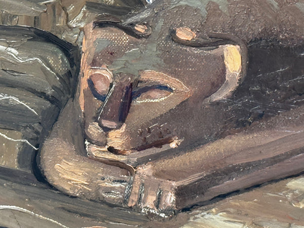 🐈 Scottish Modernist Painting 🐈 Spring 1947 A Postwar Meditation by William McCance