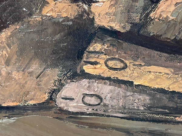 🐈 Scottish Modernist Painting 🐈 Spring 1947 A Postwar Meditation by William McCance