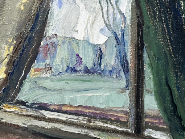 🐈 Scottish Modernist Painting 🐈 Spring 1947 A Postwar Meditation by William McCance