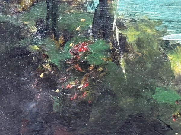 Scottish Painting🌙 Moonlight Over Loch Ness – Urquhart Castle in Nocturne