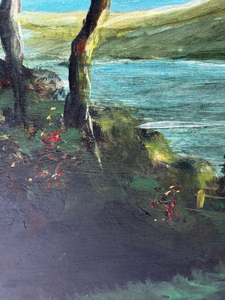 Scottish Painting🌙 Moonlight Over Loch Ness – Urquhart Castle in Nocturne