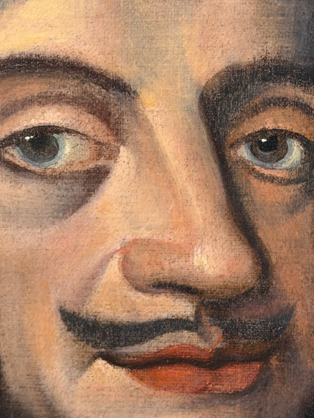 Restoration-Era Majesty: Oil Portrait of King Charles II with the Order of the Garter