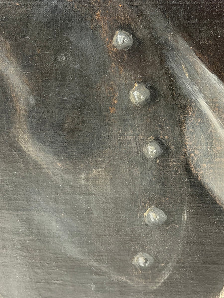 Restoration-Era Majesty: Oil Portrait of King Charles II with the Order of the Garter