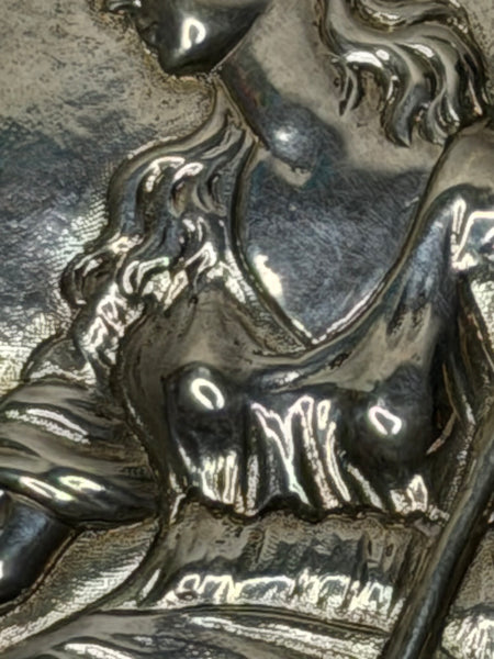 Georgian Sterling Silver Britannia Plaque for the London Assurance Corporation C1801
