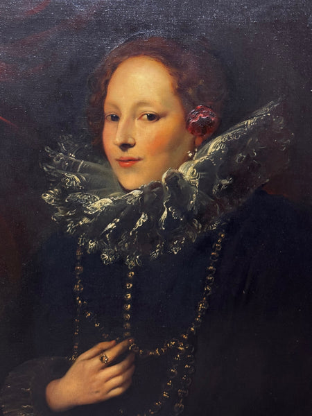 The Marchesa’s Majesty – After Anthony van Dyck | Portrait of Elena Grimaldi Cattaneo 👑
