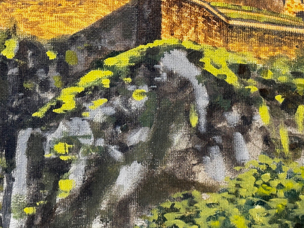 Scottish Jewel of Edinburgh at Dawn: Castle & Ross Fountain Painting