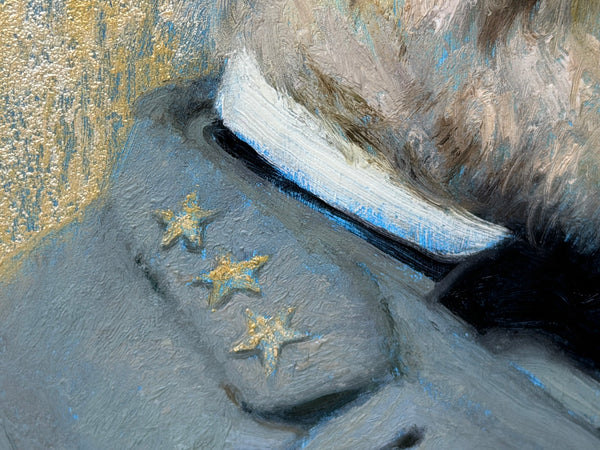 Oil Portrait Study of Confederate General Robert E. Lee