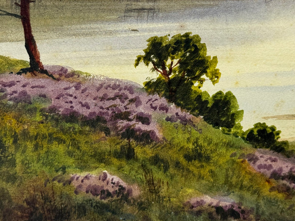 🌄 “Thirlmere with Helvellyn, Lake District” – Watercolour by Edward Horace Thompson, c. 1925