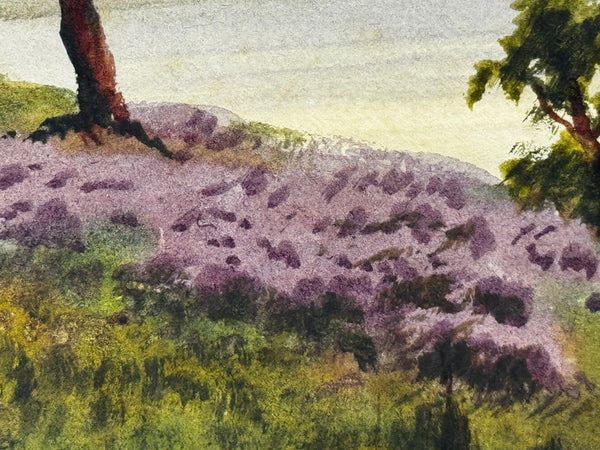 🌄 “Thirlmere with Helvellyn, Lake District” – Watercolour by Edward Horace Thompson, c. 1925