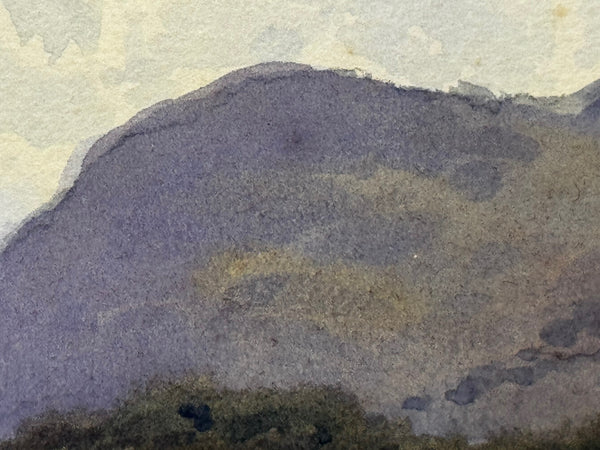 🌄 “Thirlmere with Helvellyn, Lake District” – Watercolour by Edward Horace Thompson, c. 1925