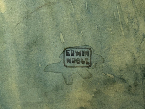 🎨 Edwardian Painting Champion  Pretty Polly Prize-Winning Grey Mare Horse with Groom Hertfordshire County Show 1908 by John Edwin Noble