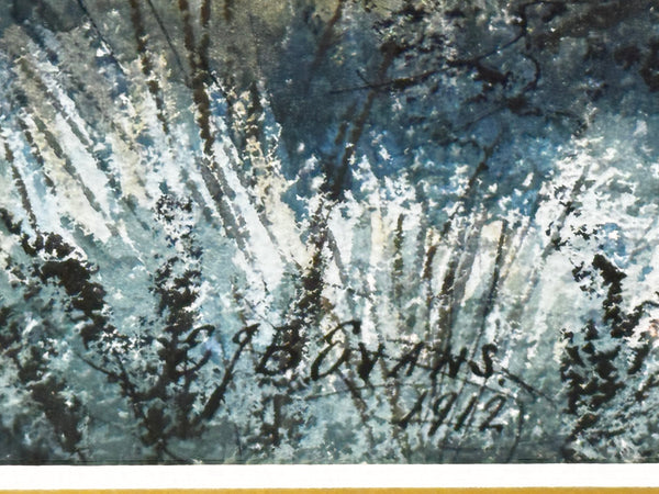 Historic Painting C1912 The Vanished Palace: Trentham Hall, Staffordshire Seat Duke of Sutherland