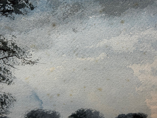 Historic Painting C1912 The Vanished Palace: Trentham Hall, Staffordshire Seat Duke of Sutherland