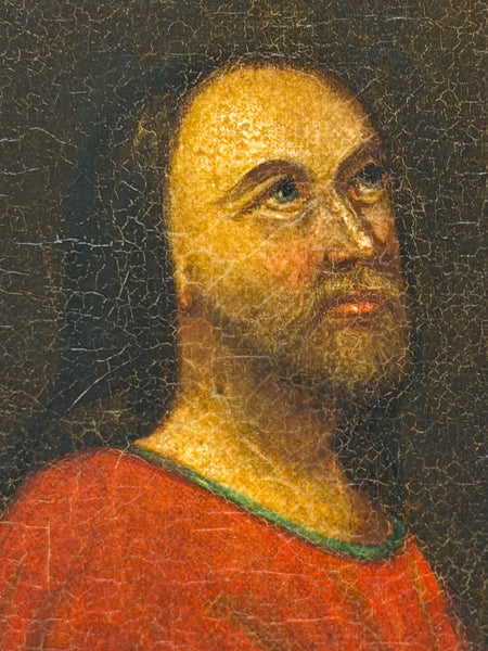 19th Century Oil Painting Daniel in the Lions' Den