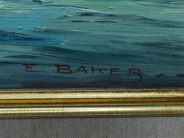 Historic Marine Painting 🚢 Docking RMS Mauretania In Liverpool 1907