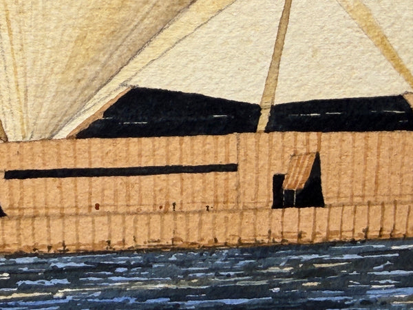 Painting Of Sydney Opera House Sydney Harbour by G. Douglas Hemingway Circa 1977