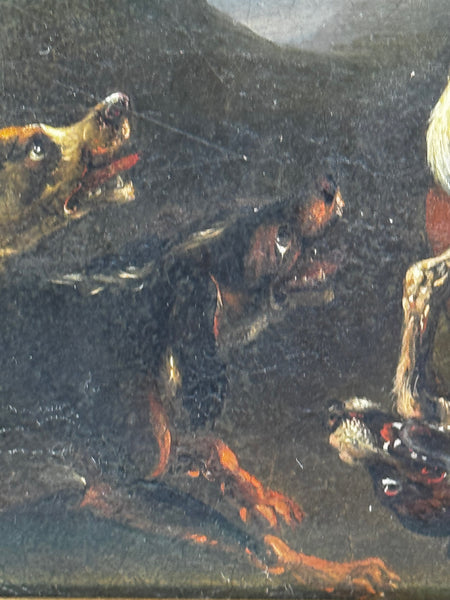 The Last Stand: A Bear Besieged by Hounds 19th Century – In the Manner of Richard Ansdell