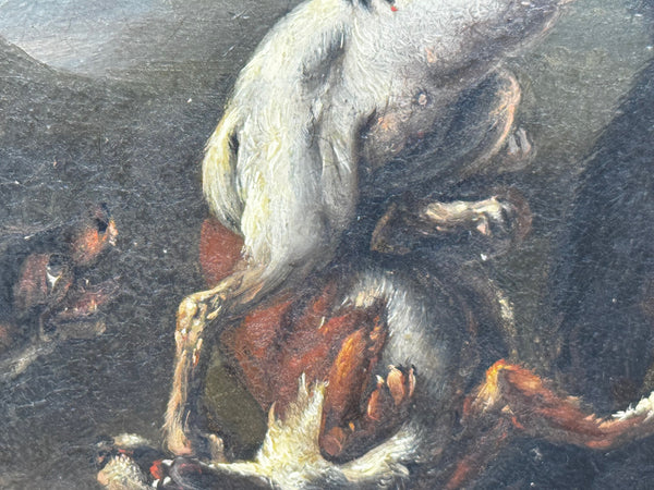 The Last Stand: A Bear Besieged by Hounds 19th Century – In the Manner of Richard Ansdell